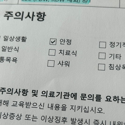  열심히 일하고 열심히 요양한 일주일 6
