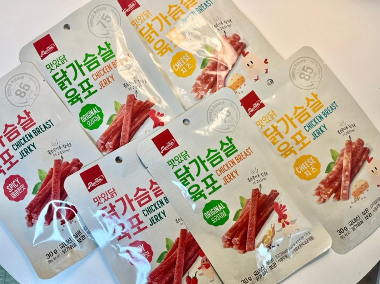  다이어트 술안주 추천 맛있닭 닭가슴살 육포 칼로리 영양성분