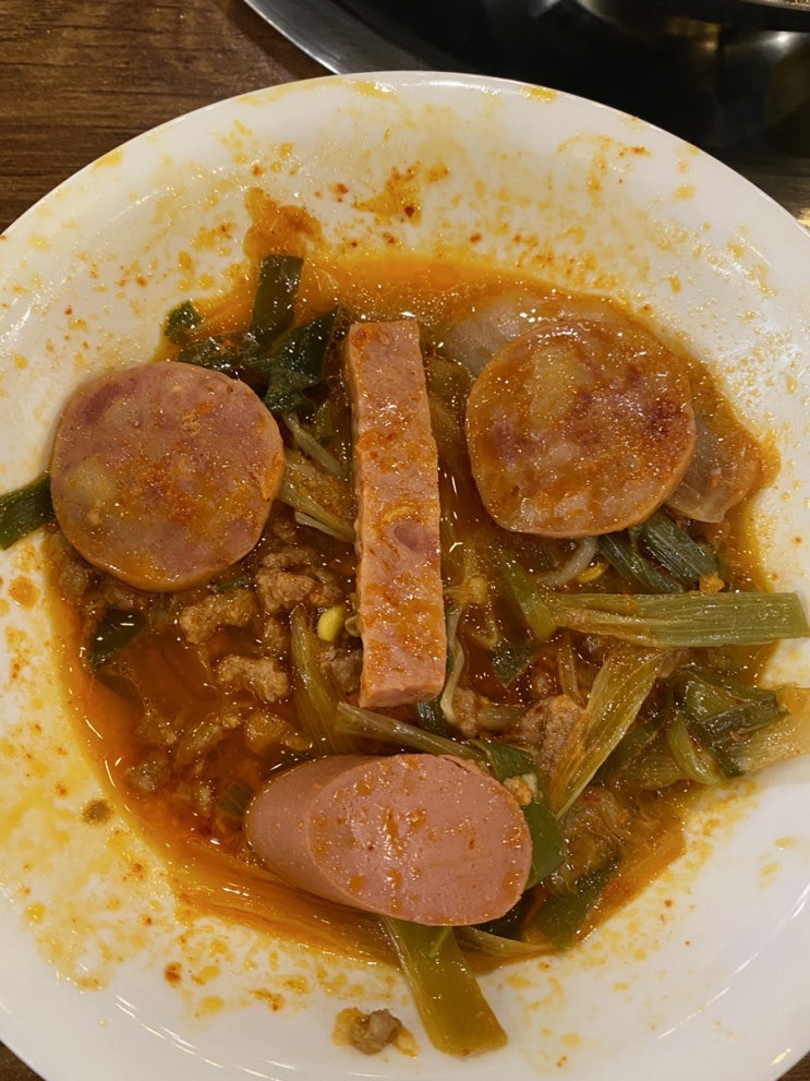  가족 외식 단체 회식 모임 장소 추천 구디맛집 부대찌개대사관 구로디지털본점