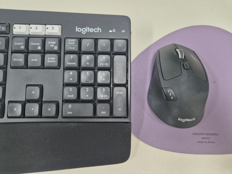 로지텍 K850 블루투스 멀티 키보드,마우스세트 2년 실사용 후기