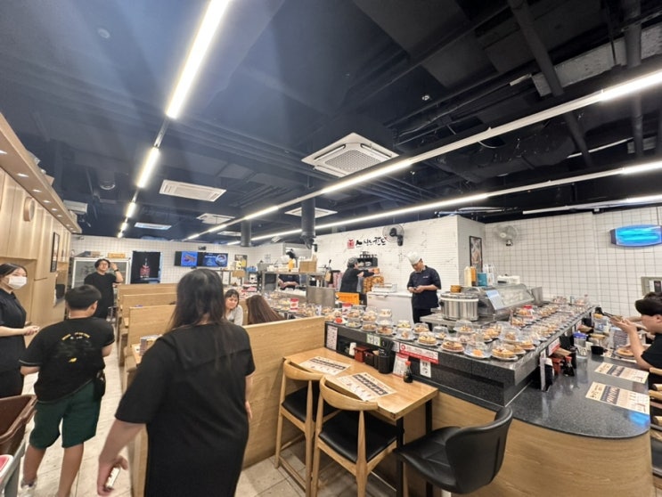 항동, 부천옥길 회전초밥 맛집 2200원의 행복 '스시노칸도' 강추!!