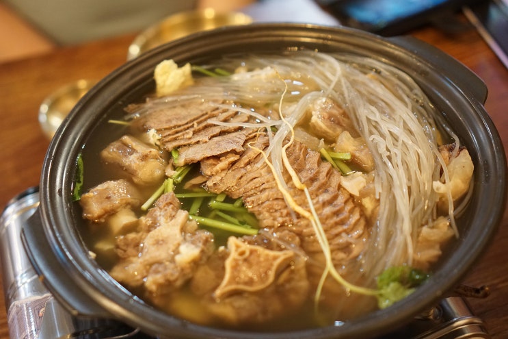 구디 회식 맛집 우정수육 꼬리찜 보양식 추천