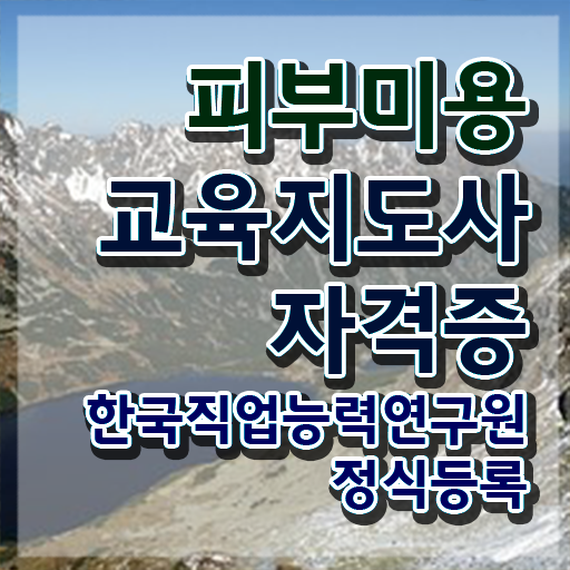  피부관리사 하는일 , 피부미용교육지도사 자격증 온라인으로 간단히 합격정보 궁금증 해결