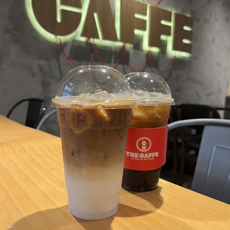  조용한 교대역카페 추천 더카페 제로바닐라라떼 후기