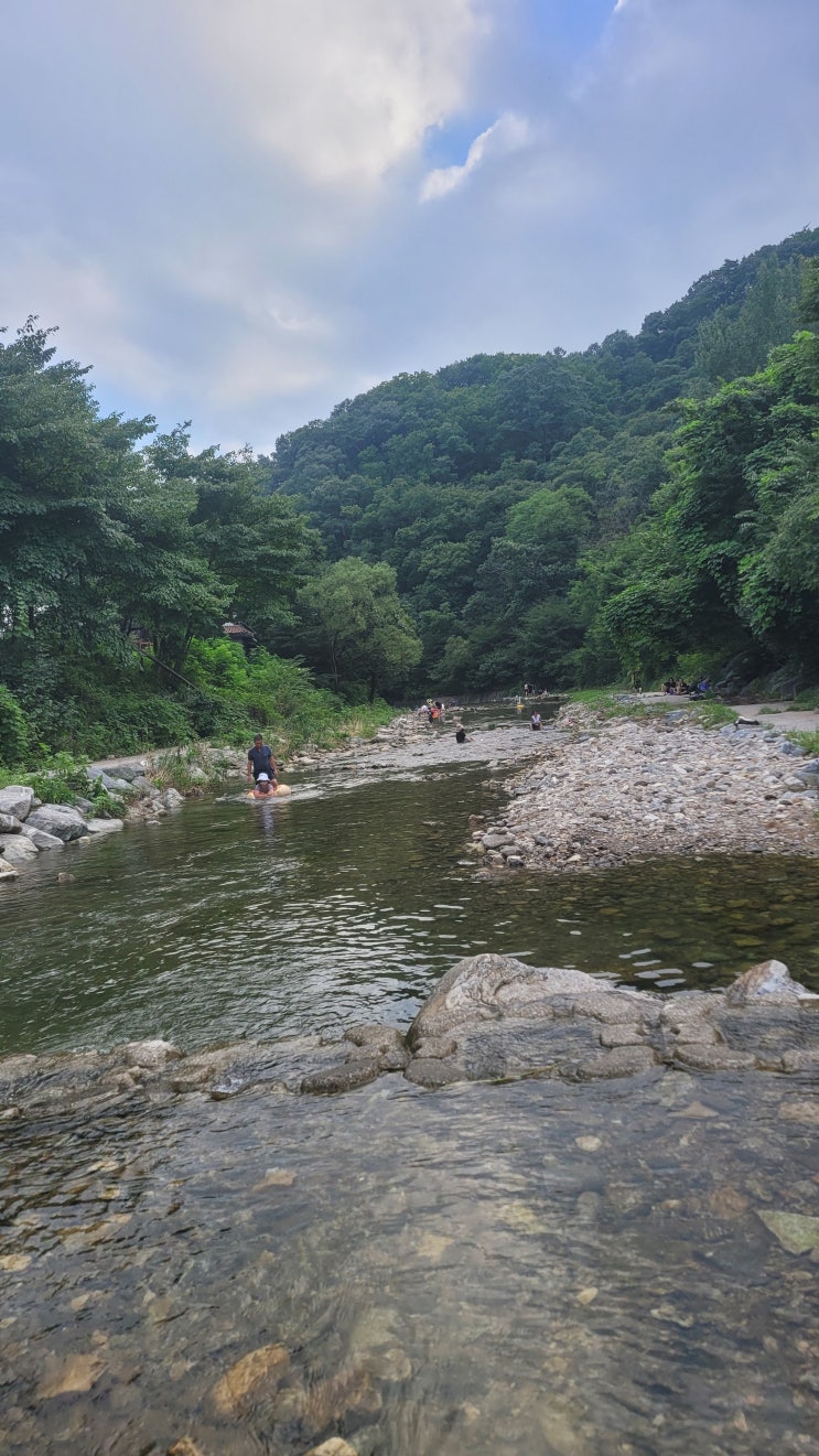  양주 장흥계곡 추천 명당자리 아이와계곡 당일치기 계곡 물놀이