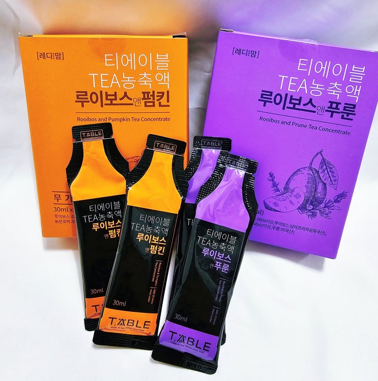  루이보스차 티에이블 루이보스티 농축액 임산부 선물추천 수분 충전 필수템