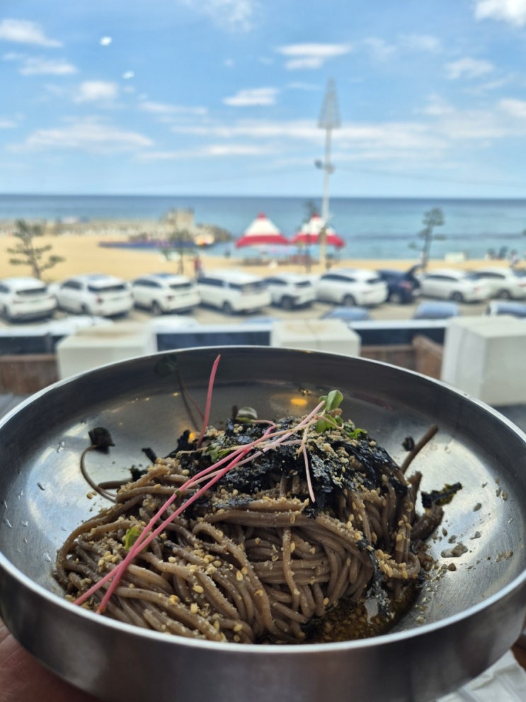  강릉 바다뷰맛집,고씨네 동해막국수