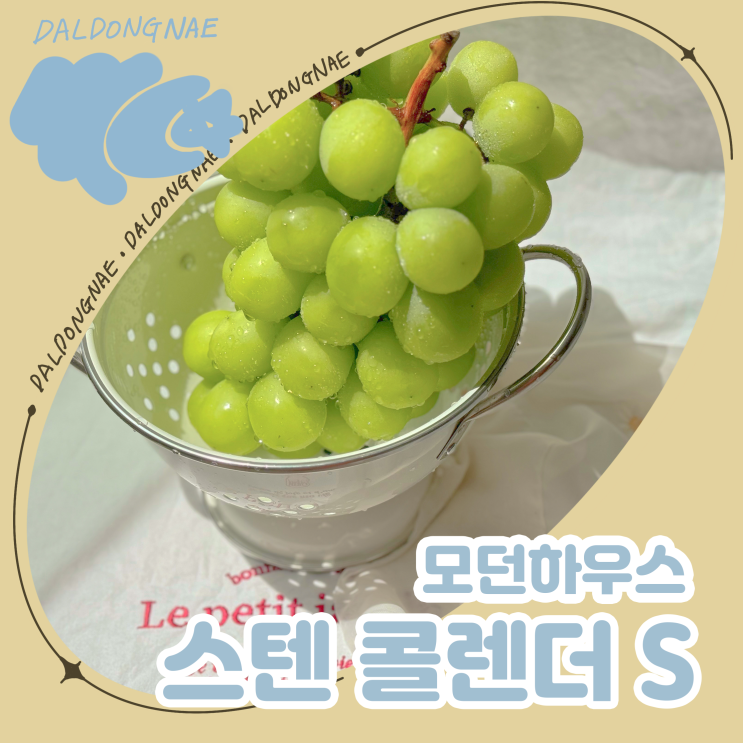  감성적 디자인의 모던하우스 스텐채반