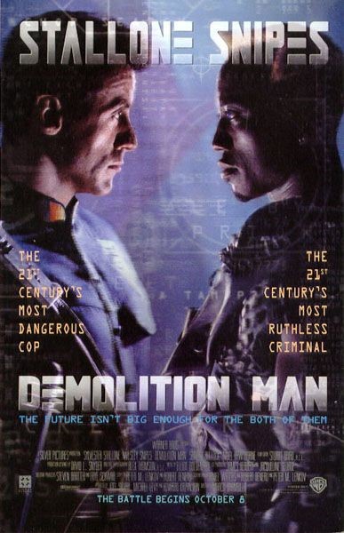  영화 데몰리션 맨 (Demolition Man 1993)