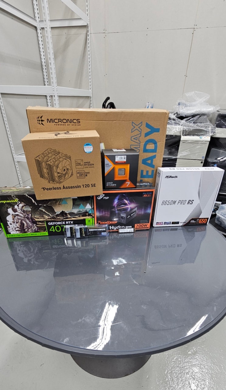 AMD 라이젠 7 7800X3D 지포스 RTX 4070 가격 공개