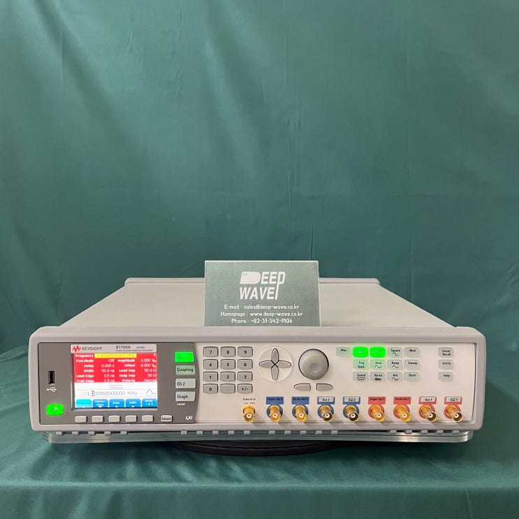  함수 발생기 키사이트 851150A Pulse Function Arbitrary Noise Generator