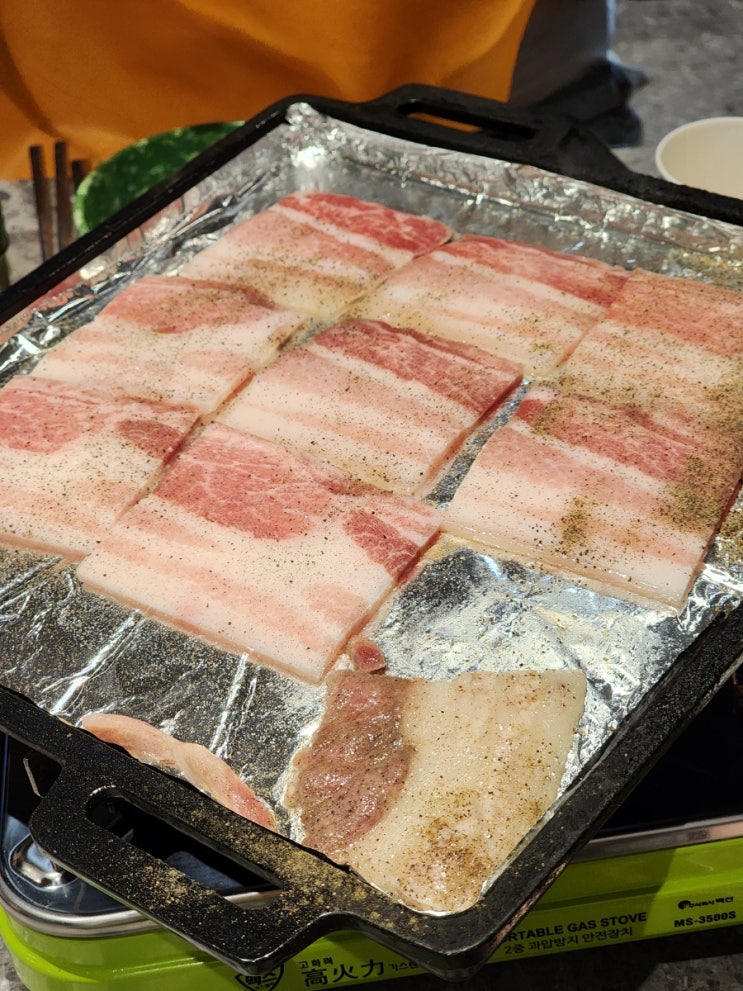 [창원, 상남동] 냉삼 존맛 티비 삼겹살 맛집, 대삼집 내돈내산