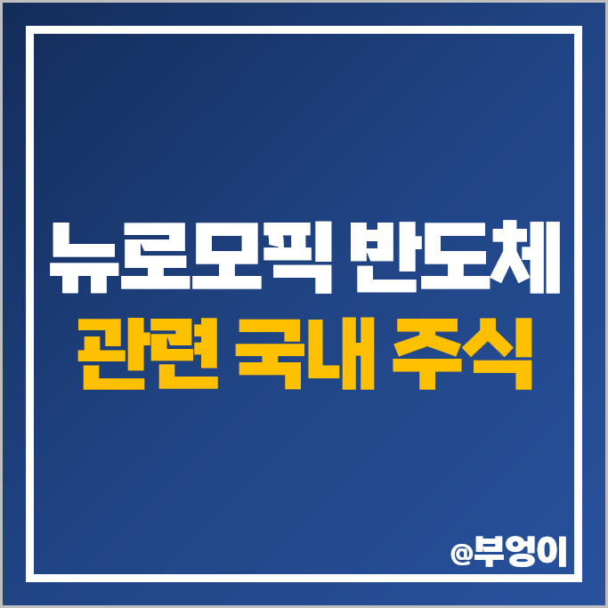 뉴로모픽 AI 반도체 관련주 SK하이닉스 삼성전자 주가 앤씨앤 주식 뉴로모픽 AI 반도체 관련주 SK하이닉스 삼성전자 주가 앤씨앤 주식