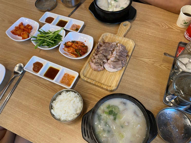  고색동 수육 맛집 오늘도마순대국 수원고색점