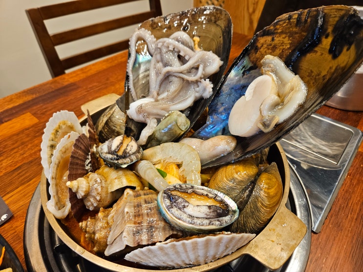  논현역맛집 해랑 강남 룸식당 해물탕 메이드인커피