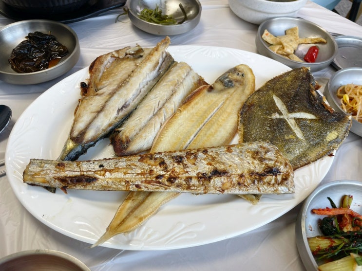  전북 부안 격포, 생선구이 청국장 맛집 진도식당