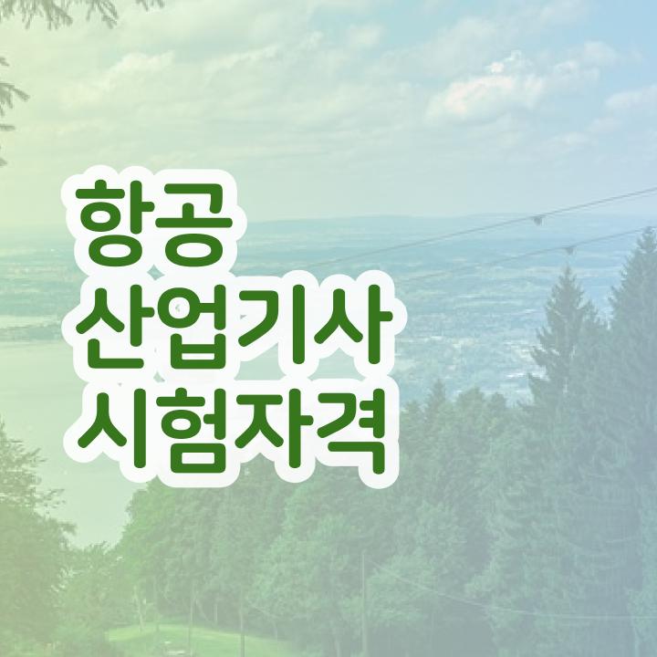  항공산업기사 일정 항공산업기사 응시자격 인강만 듣고 4달만에 완료한 전략