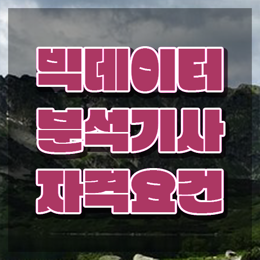  빅데이터분석기사 필기 후기 빅데이터분석기사 취득자격 인강만 듣고 5개월 만에 준비한 비법
