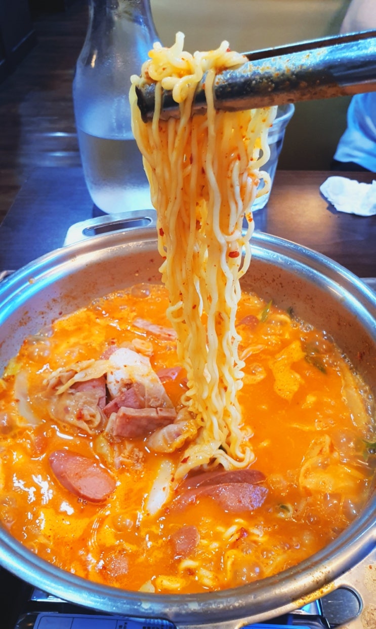  용인 부대찌개 맛집! 엉클존슨 부대찌개!