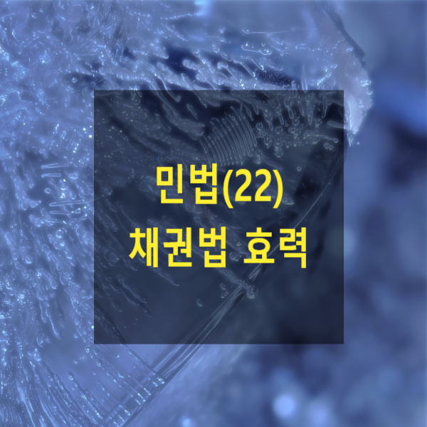  핵심만 알아보는 민법(22) - 채권법 효력(채무불이행, 채권자지체, 이행불능, 이행지체, 불완전이행, 채권자대위, 채권자취소, 연대채무, 보증채무, 채권양도, 채무인수)