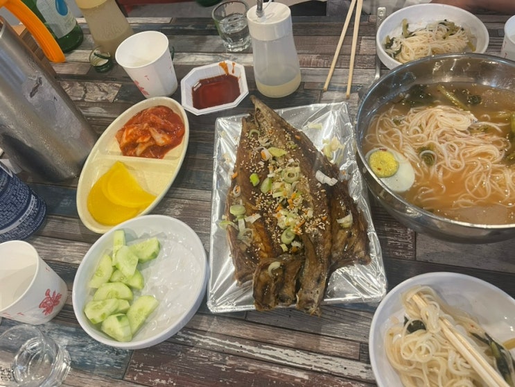  동해 포장마차 맛집,향기퓨전포장마차