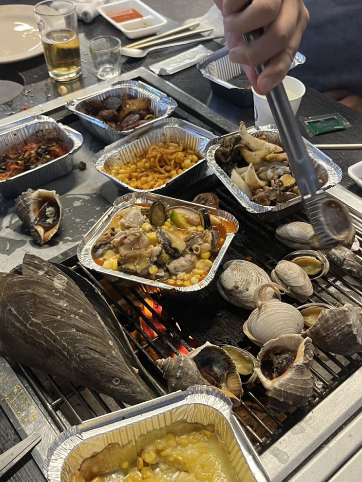  세종 맛집 보람동 무한리필 조개 세종조개창고