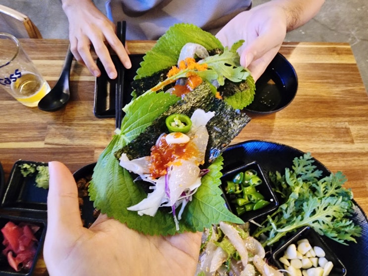 청주 봉명동 술맛집 깻잎막회 청주봉명점 메뉴 가격 회식 장소 추천 후기