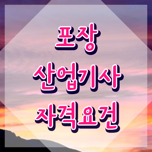  포장산업기사 필기시험일정 포장산업기사 응시자격 온라인으로 4달 안에 끝낸 후기