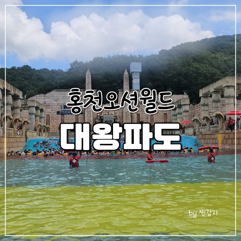 홍천 비발디파크 오션월드 대왕 파도풀 후기 (ft. 어트랙션 대기시간)