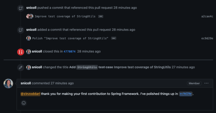  4 spring-projects/spring-framework Improve test coverage of StringUtils #33298
