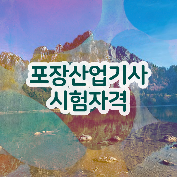  포장산업기사 합격 포장산업기사 취득자격 집에서 온라인으로 4달 안에 준비한 노하우
