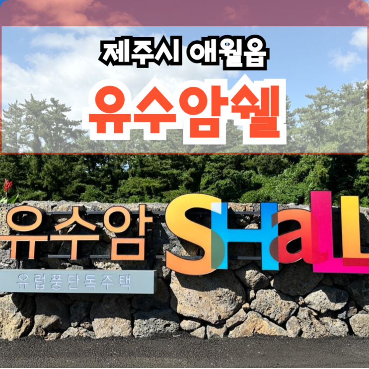  유수암쉘 생활형숙박시설 3억대 제주 애월 단독주택형 펜션 잔여세대 분양