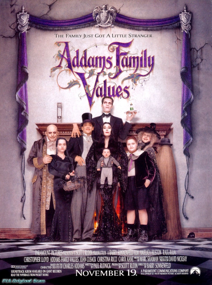  영화 아담스 패밀리 2 (Addams Family Values 1993)