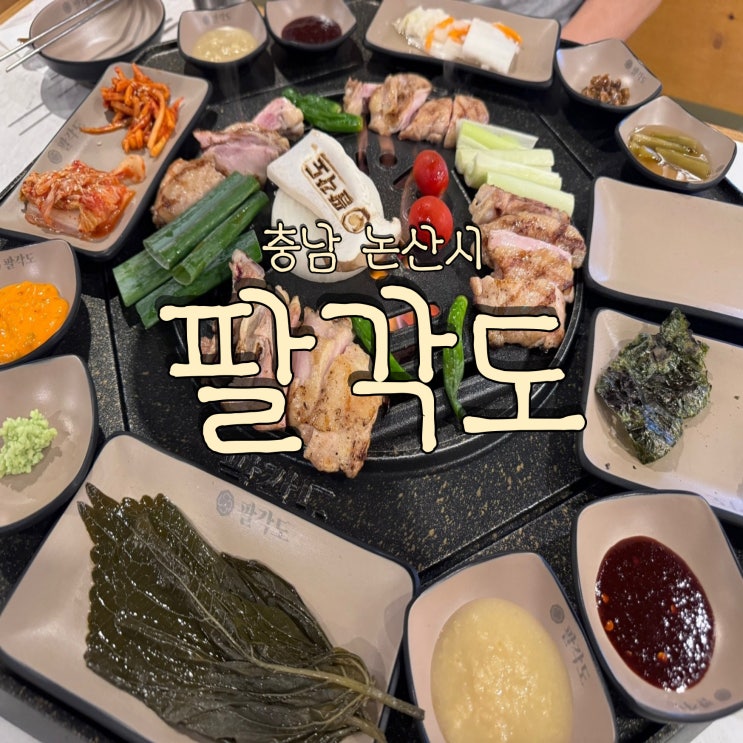  닭 특수부위를 먹을 수 있는 팔각도 논산내동점