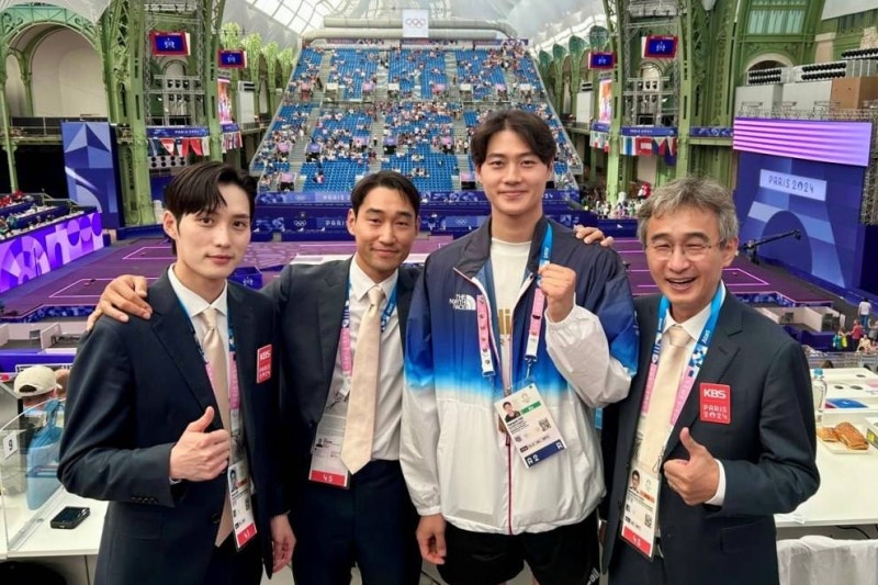올림픽 중계&해설 어느 채널 보고 계시나요 : 수영 박태환, 펜싱 김준호 김정환, 양궁 장혜진,....
