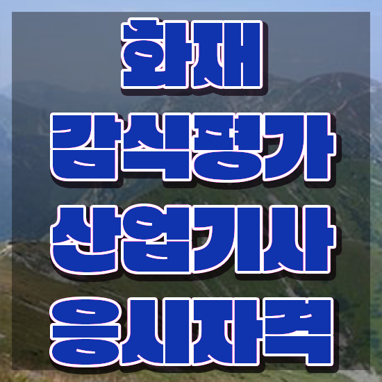  2024화재감식평가기사 화재감식평가기사 시험응시자격 집에서 온라인으로 간단하게 끝낸 비법