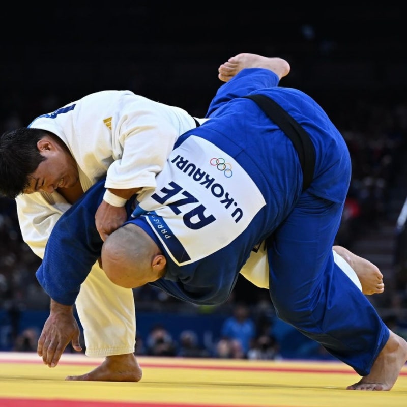 파리올림픽 유도 세계랭킹 1위 김민종 남자 +100kg 결승 금메달 선수 일본 다츠루 사이토 프랑....