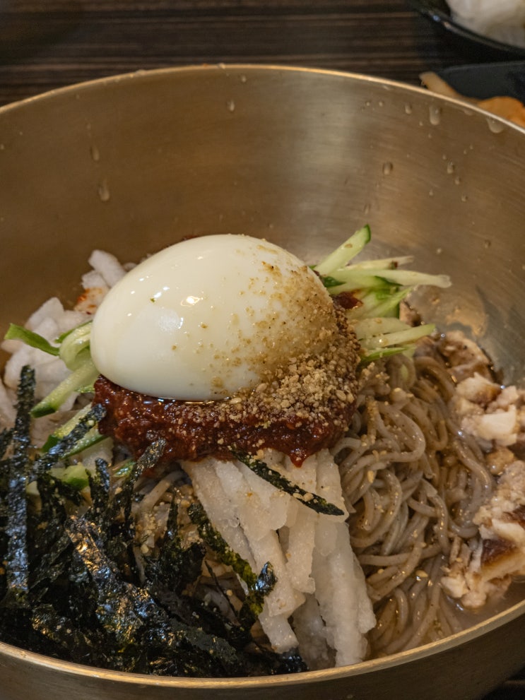  [기흥 코스트코 찐맛집] 자가제면 메밀 비빔막국수 내돈내산, <진 막국수>
