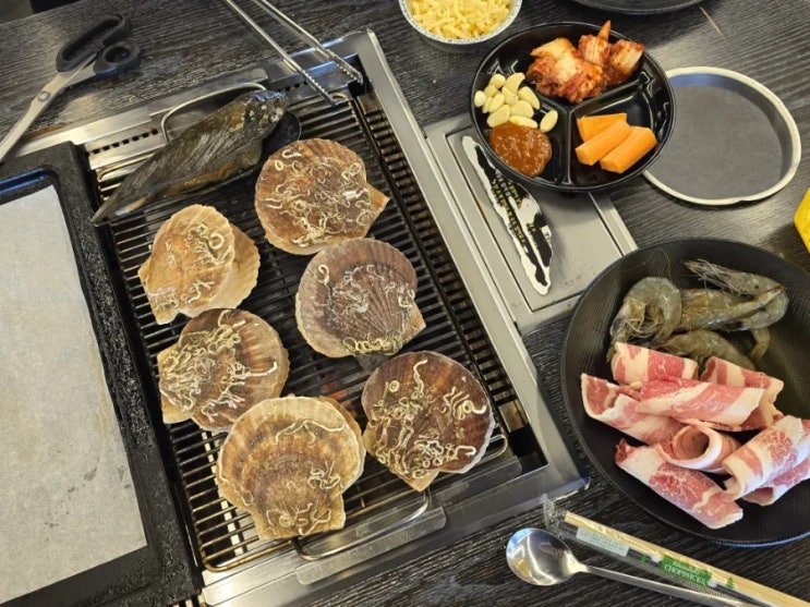  가리비를 무한리필로 먹을 수 있다고요? (동탄 조개구이 무한리필)