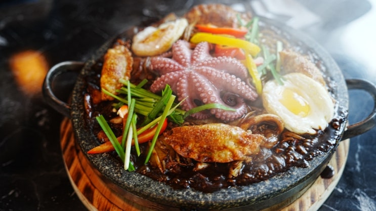  아침고요수목원 근처 맛집 가화성 돌짜장이 인상적이었던 중국집