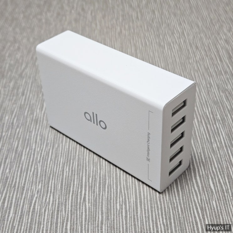  알로 멀티충전기 초고속 충전기 해외여행 필수품  USB 5포트 40W 2.4A UC401S