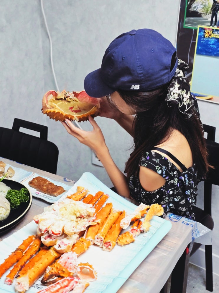  강원도 강릉 먹거리 포장 가능 대영유통 강릉 주문진 대게 킹크랩