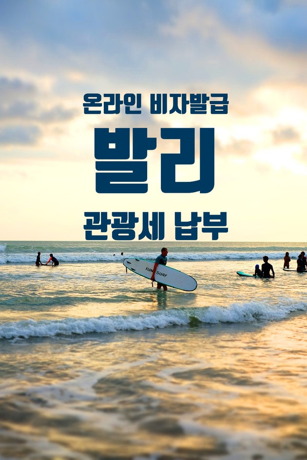  인도네시아 발리 입국준비 온라인 비자 신청 전자 도착비자 e-VOA, 관광세 온라인 납부