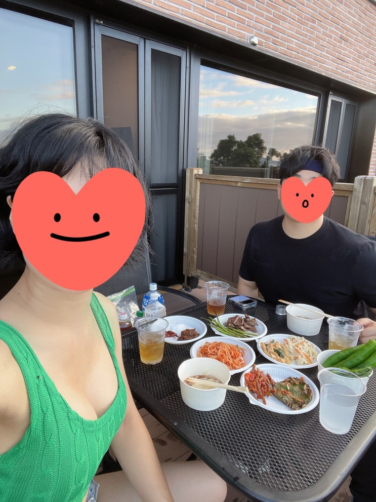  강화 석모도/한적한 신축 펜션 두앤두스테이 경치 구경하며 바베큐 먹기 (호텔 느낌)