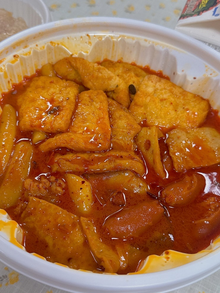  마라엽떡 오리지널과 꿔바로우 최고의 조합