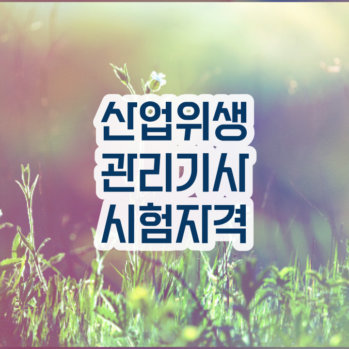  산업위생관리기사 응시자격 산업위생관리기사 시험응시자격 집에서 온라인으로 쉽고 빠르게 성공한 비법