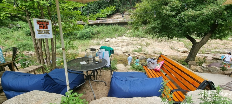  경기도 계곡 물놀이 카페 포시즌어데이 8월 일산 아이와 가볼만한곳 고양시 드라이브