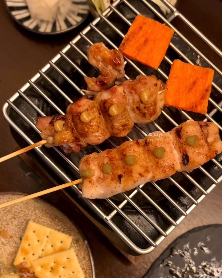  청라 야키토리 쿠시토리, 진짜 부드러운 생맥주 누룽지 오니기리