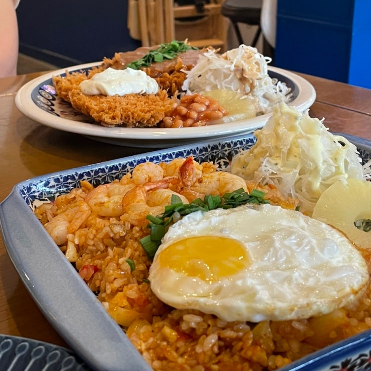  강릉초당맛집 블루키친 돈까스맛집 데이트하기좋은곳