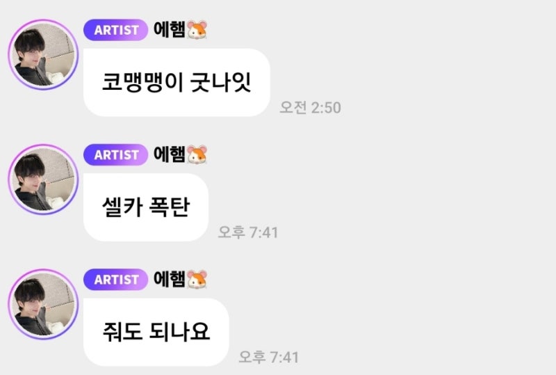엔시티 드림 지성 버블 후기